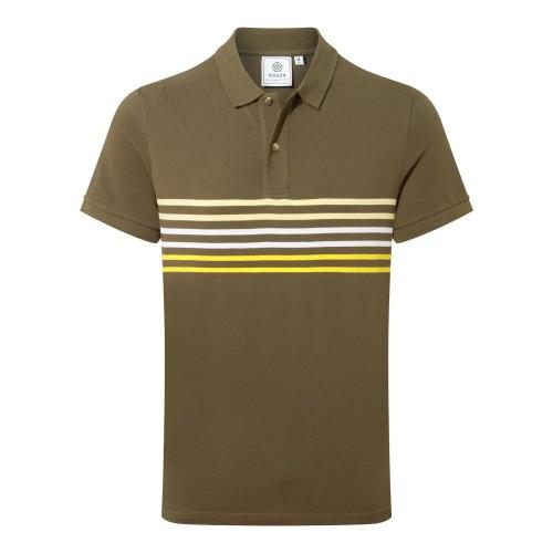 TOG24 Mens Bolton Striped Polo Shirt
