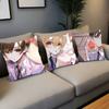 Anime Ouran High School Host Club Individual Pillow Case Square Pillow Bedroom Sofa Leisure Comfort Cushion Home Decoration