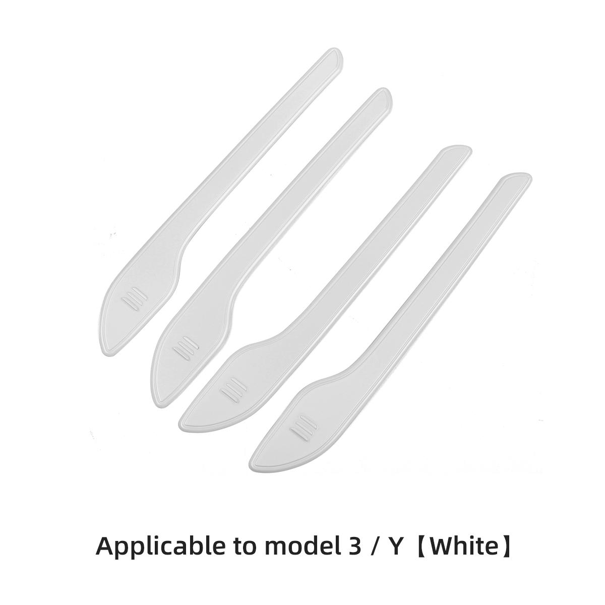 

Для Tesla Model 3 Y углеродное волокно ABS Стайлинг Прочные аксессуары премиум-класса model3 2023 Защитная крышка для дверной ручки автомобиля M3-DE17WHITE