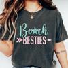 Beach Besties Shirts, Girls Beach Trip Gift, Matching Girls Trip T Shirt, Beach Shirt, Best Friend Shirt, Sisters Vacation Tee, Beach Outfit