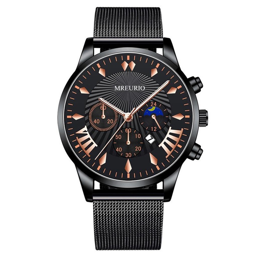 Men's Waterproof Luminous Running Alarm Clock Watch