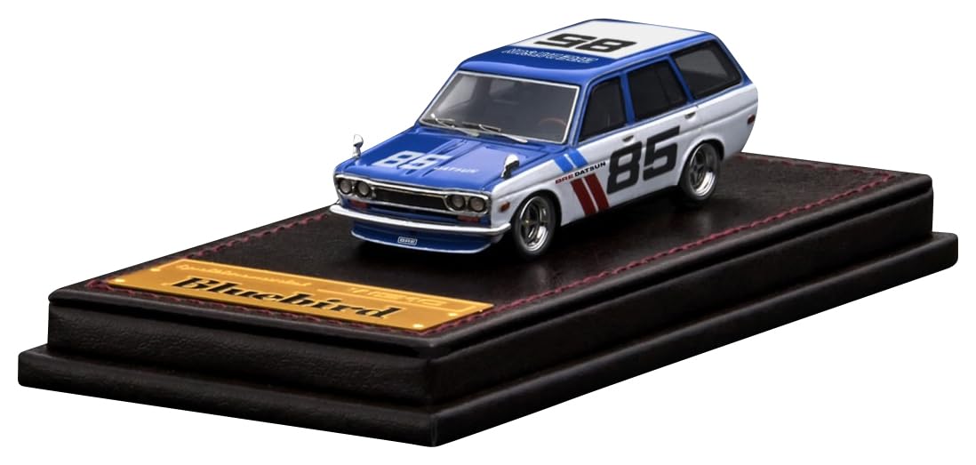

Модельignition Масштаб Datsun Bluebird Wagon 1/64 (510) Синий/Белый (Готовый продукт) синий