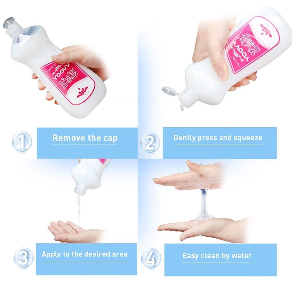Lubricant for Men Women Sex Toys Cream Sex Viscous Lube Water Based Oil Lubricating Anal Vaginal Adult Imitation Semen