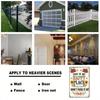 Yousheng This Is My Happy Place Metal Sign Vintage Floral Garden Wall Decor Rustic Hanging Plaque for Outdoor Garden Patio Garage