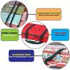 Christmas wrapping paper storage box gift packaging organizer under bed storage bag with elastic partition and pocket durable fabric material gift