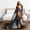 Luis Miguel Flannel Blanket Winter  Super Warm Throw Blanket for Kids Adult Outdoor Pattern Bedspread Sofa Bed Cover