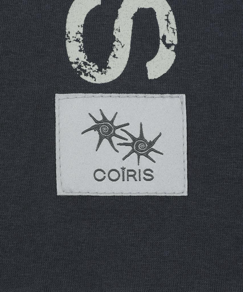 Koiliseu Side Crack Lettering Short Sleeve T-Shirt