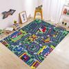 Thickened Flannel Carpet Living Room Children's Bedroom Decoration Floor Rug Cartoon Road Play Mat Soft Tatami Carpets Non-slip