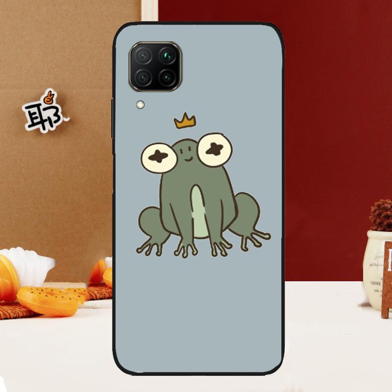 Mushroom Frog For Huawei Nova Y91 Y61 Y60 Y70 Y72 Y73 Y90 12i 11i 3i 7i 8i 9 10 SE P20 P40 P30 Lite Case