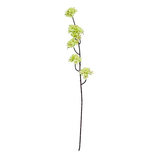 Artificial Pear Blossom Branches Fake Silk Long Stem Plum Peach Plants for Spring Indoor Party Wedding Home Table Decoration
