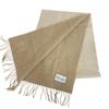 LOEWE anagram wool Scarf beige wool Used