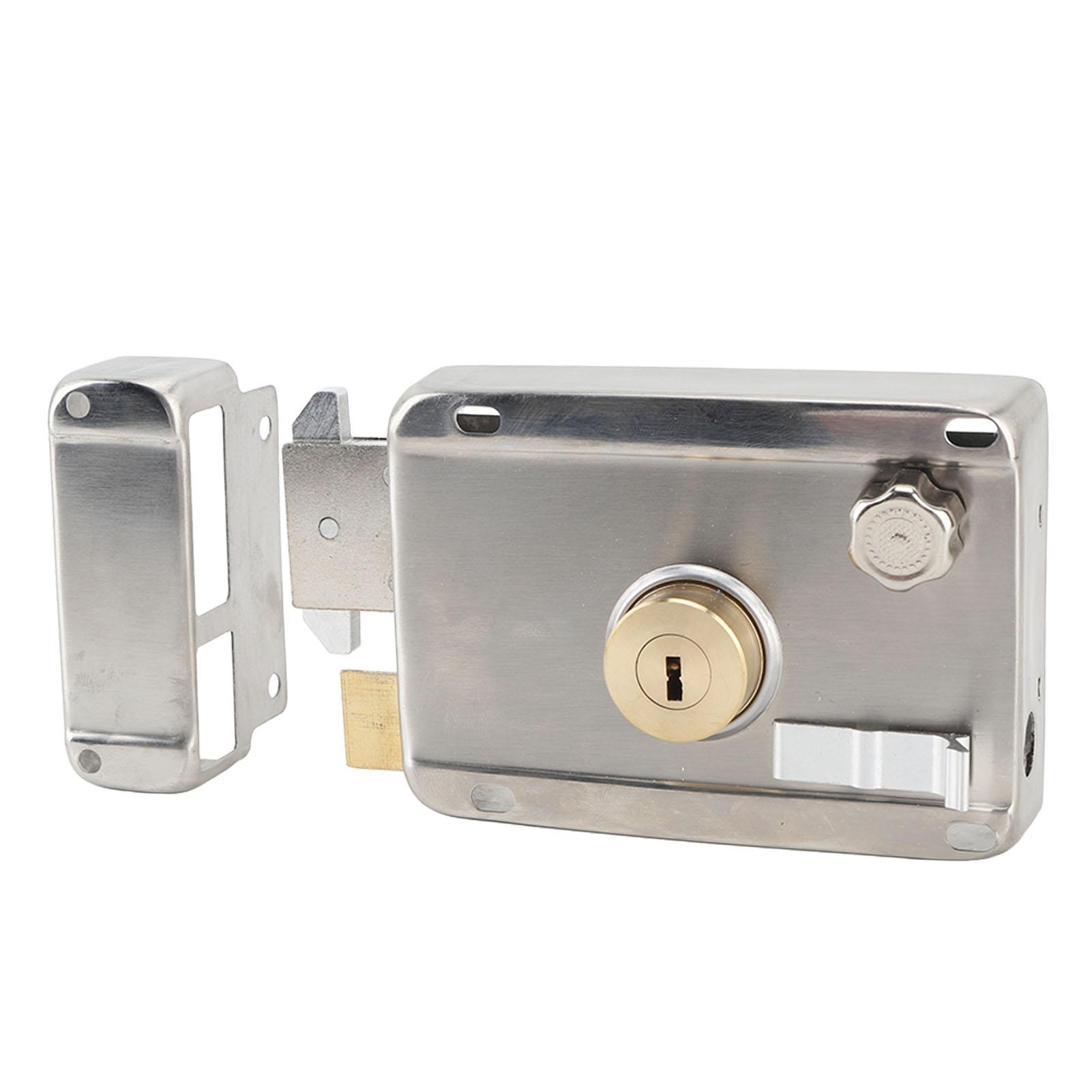 

Наружный механический противоугонный замок с ручкой, нержавеющая сталь с защитой от ржавчины, замок для наружных ворот для деревянной двери