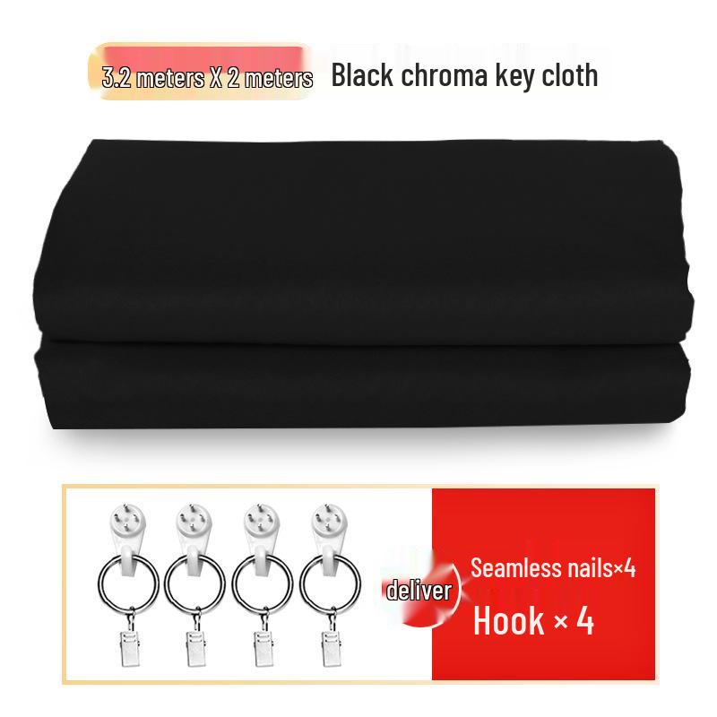 Blue and Green Screen Backdrop for Photography and Live Streaming with Stand