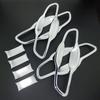 For Honda Civic 2016 2017 2018 FC1 FC2 ABS Chrome Door Handle Cover Trim & Door Bowl Cover Car Styling