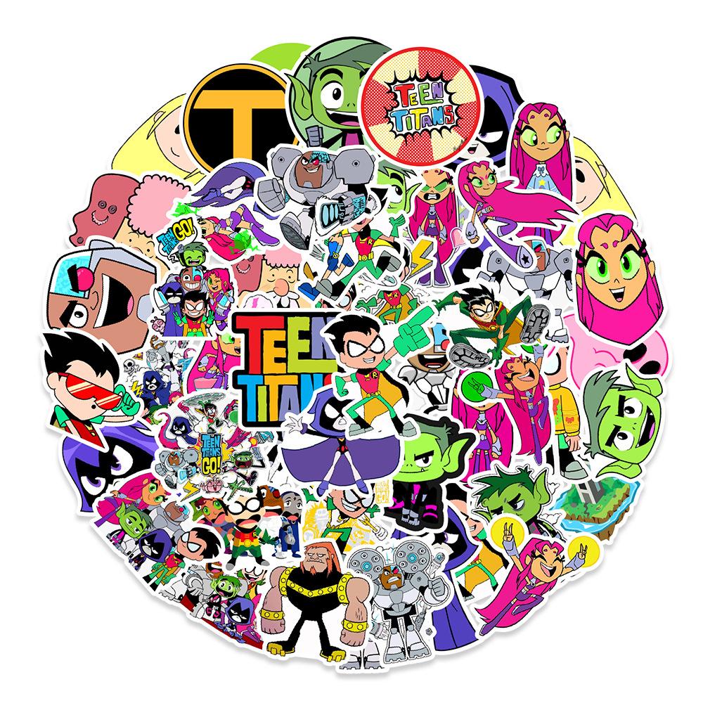 

50 Anime Teenager Titan Graffiti Stickers Car Suitcase Computer Mobile Phone Decoration Stickers