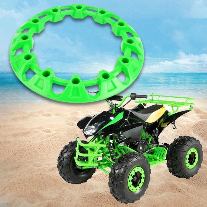 Easy To Install Stylish ATV Wheel Rims Hub Cover Guard Ornament for Beach Cars Adds Style and Protects Tyres Accessories