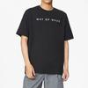 Li-Ning Wade Series Alphabet Print Round Neck Short Sleeve T-Shirt Men Tops Black AHSS437-1