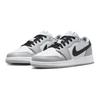 Air Jordan 1 Low Top Skateboard Shoes Gray White Unisex CZ0858-110