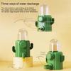 Bird Drinking Kettle Cactus Shape Pet Drinking Kettle Easy To Install and Disassemble and Clean Bird Drinking Kettle Pet Supplie
