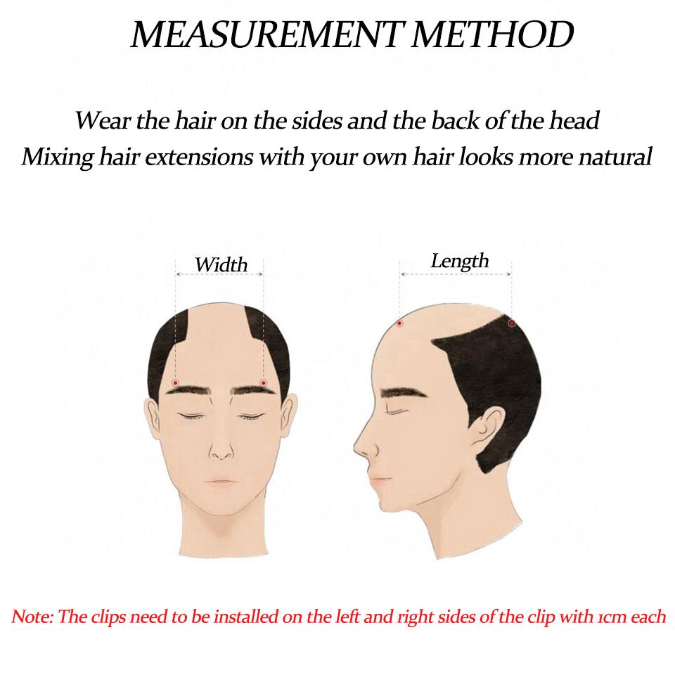 Buy Replace Block Men 1 Pieces Hair Unit Wig Man Toupee European  Replacement System with Tapes Clip Ins Half Machine at affordable prices —  free shipping, real reviews with photos — Joom