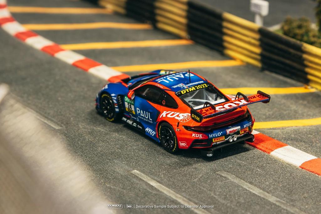TARMACWORKS Porsche 911 GT3 R DTM 2023 Ayhancan Guven Completed Product 1/64 T64-084-23DTM24