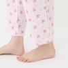 Gunze Long Sleeve Pajamas with Elastic Sleeve and Leg Moisturizing and Double Cream Women's Holes, Antibacterial, Gauze,