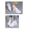 Girls' Board Shoes Autumn Small White Shoes Elementary School Cartoon Casual Shoes School Girls Princess Single Shoes Cute Pink