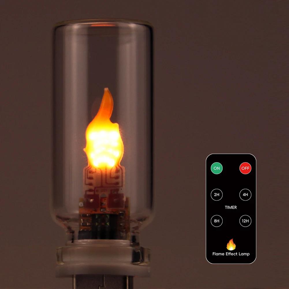 5V USB Светодиодные Свечи Лампочка Свет Декорация Салона Автомобиля Автомобильная Атмосферная Лампа Ночник для Праздничного Дома Декорация Автомобиля чистый