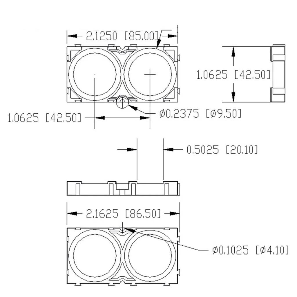 40135 40159 Battery Case Holder Bracket Cell Safety Anti Vibration Plastic Brackets Batteries Connection Seat 1x2