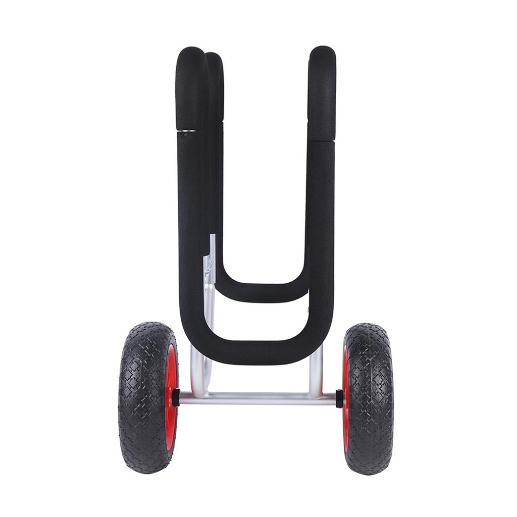 Alu. Kayak Surfboard Canoe Punchture Proof Leak Free Trolley Wheel Cart Carrier for Moving Surfboards, Wooden Boards,Metal Board