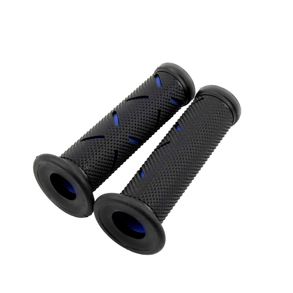 22mm Motorcycle Grips Handle Rubber Anti-slip For Honda Suzuki Ducati Benelli Dirtbike Motocross Scooters Moped Accessories
