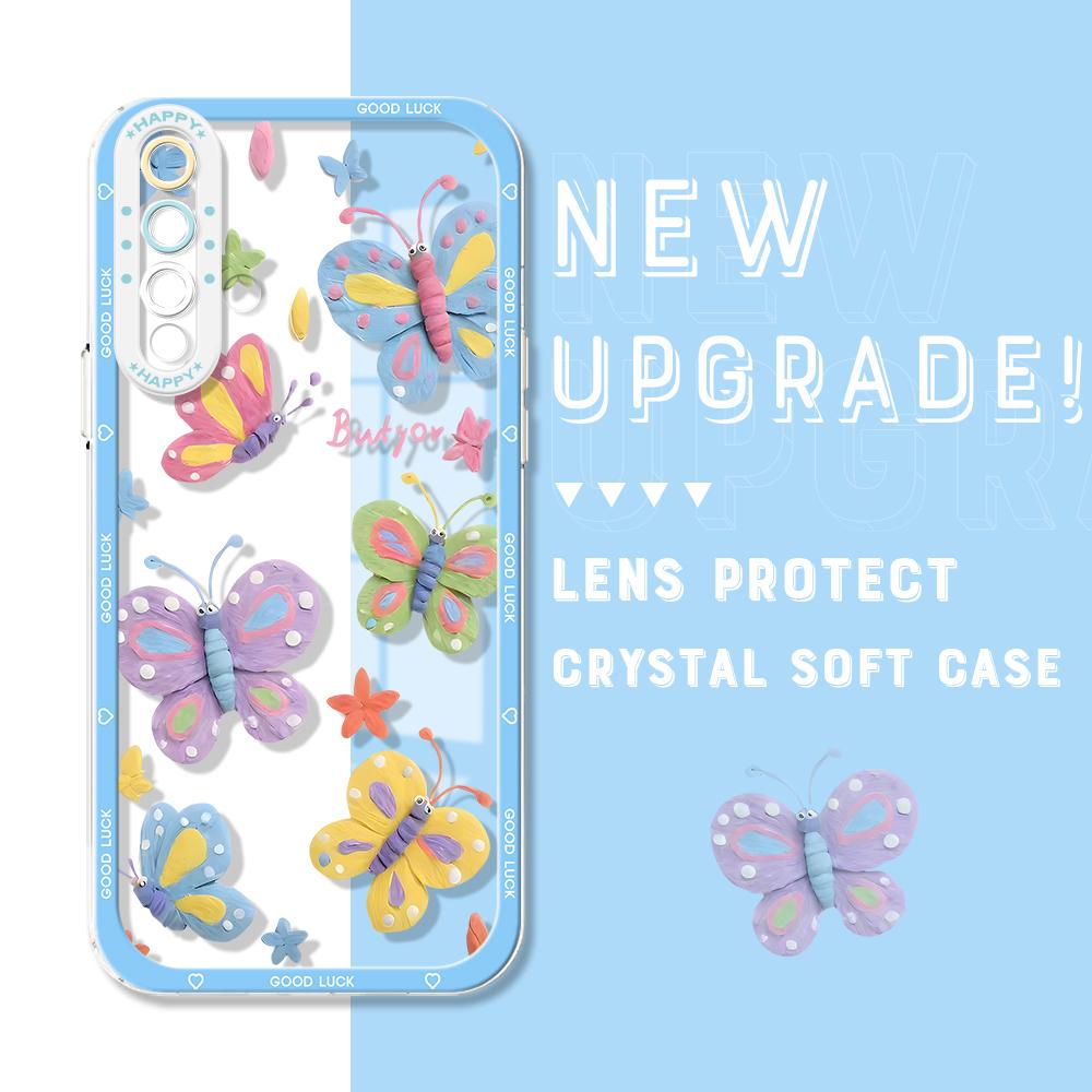 

Противоударный чехол с изображением астронавта и кристаллом, полное покрытие, защита камеры, прозрачный мягкий чехол для телефона для Huawei Honor iPhone Infinix Tecno Honor 50 SE