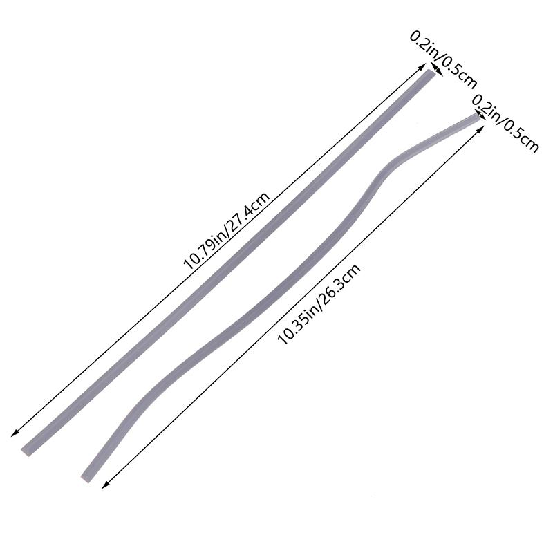 1 Stück Laptop Gummistreifen für Elitebook 830 735 G7 G8 DIY Untergehäuse Fußpolster Rutschfeste Stoßfängerfüße Streifen Laptop Zubehör