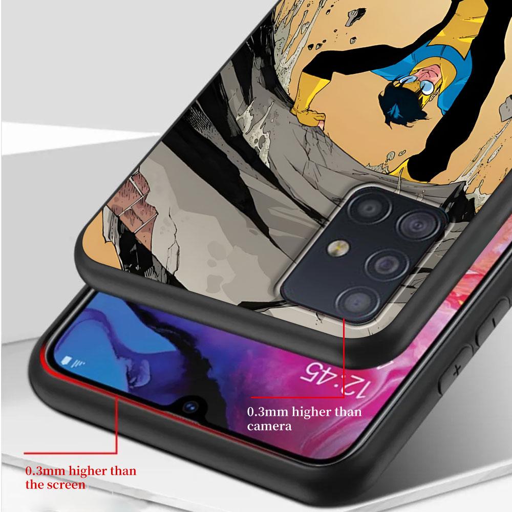 Invincible Comic Case for Samsung Galaxy A51 A53 A54 A31 A52 A12 A13 A21s A22 A32 A11 A22 A33 A41 A52s A73 A14 TPU Phone Cover