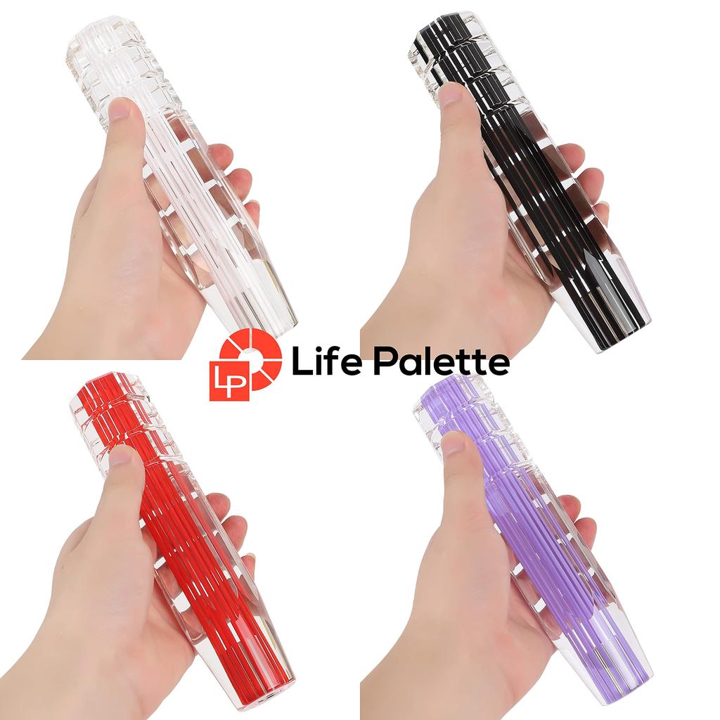 Life Palette Extension Crystal Shift Knob Line Octagonal 200mm Long Adapter 3 Types (White)