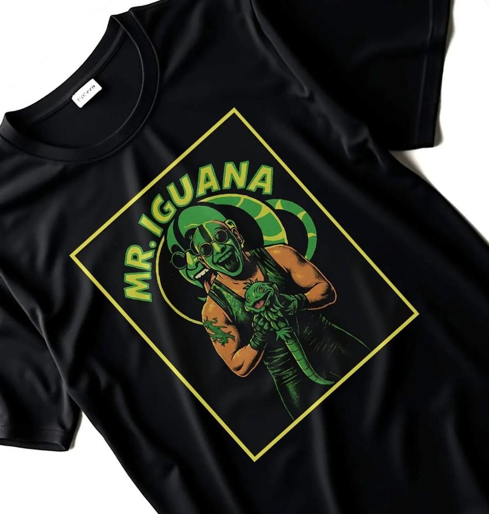 

Mr. Iguana Lucha Libre Wrestling Men Women Unisex T-Shirt XXL