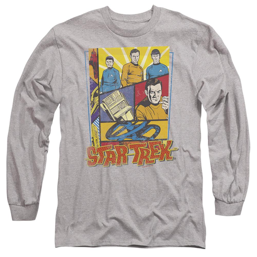 STAR TREK Unisex Adult Vintage Collage T-Shirt