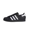 adidas Originals SUPERSTAR Slip Resistant Abrasion Resistant Low Top Skateboard Shoes Unisex Black EG4959(Team183-)