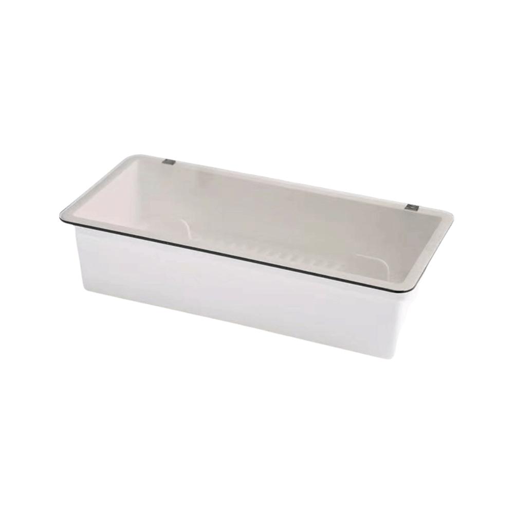 Plastic Utensils Drawer Organizer Drainage Cutlery Storage Box Chopstick Box  Utensil Holder