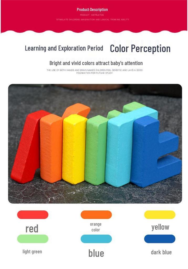 Wooden Kids' Digital Letter & Shape Matching Puzzle Board
