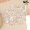 20Pcs Ring Display Holders Plastic Stand Jewelry Tray for Countertop Showcase Exhibition Organizer