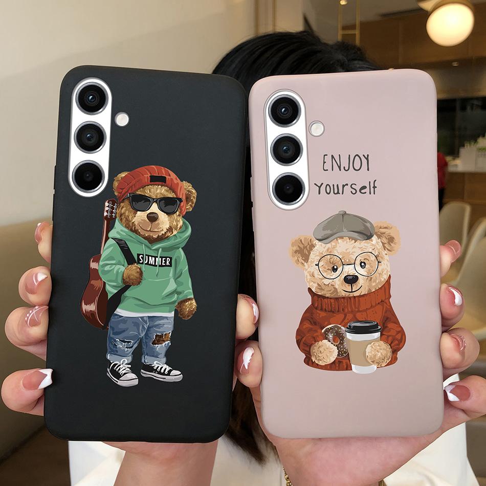 Hülle Für Samsung A54 5G Mode Niedlich Cartoon Rückseite Abdeckung Für Samsung GalaxyA54 A 54 SamsungA54 5G Handy Maske Silikon Hüllen Funda