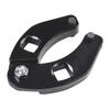 9cm 3.5in Gland Nut Wrench Cylinder Nut Tool Reversible Pinholes Rust Resistant Use With Ratchet Fits Construction Equipment