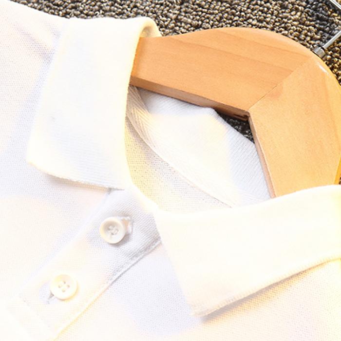 Summer Children's Suit Boys' Sleeveless Baby Jeans T-shirt Korean Version Lapel Two Piece Children's Suit