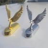 Car Hood Sticker Sun Protection Metal Adhesive Car Front Bonnet Eagle Ornament For Sedan RV Commuting Travel Family Outings