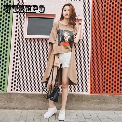 Loose Fitting Short Sleeve T-shirt Female Student Large Size Women's Wear Summer Half Sleeve T-shirt Fashion