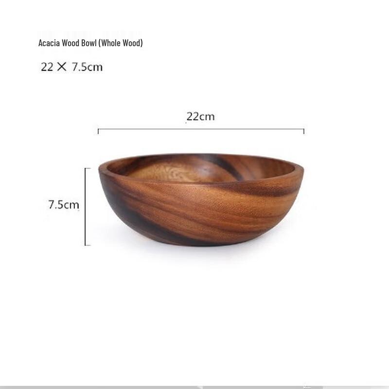 ZISIZ Holzsalatschüssel- & Besteckset