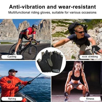 Fitnesshandschuhe für das Training, fingerlos, für Herren und Damen, Bodybuilding, Training, Sporthandschuhe zum Radfahren, Fahrrad, rutschfest, atmungsaktiv