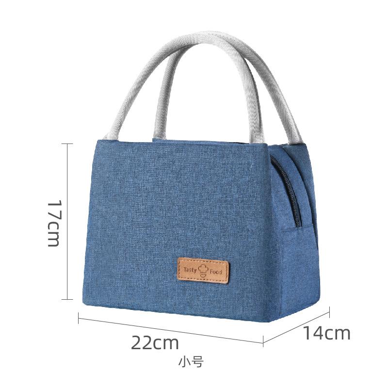 Small Lunch Cooler Bag for Women Men Leakproof Food Carrier Work Lunch Bags Thermal Keeps Cold & Heat Insulated Tote with Zipper