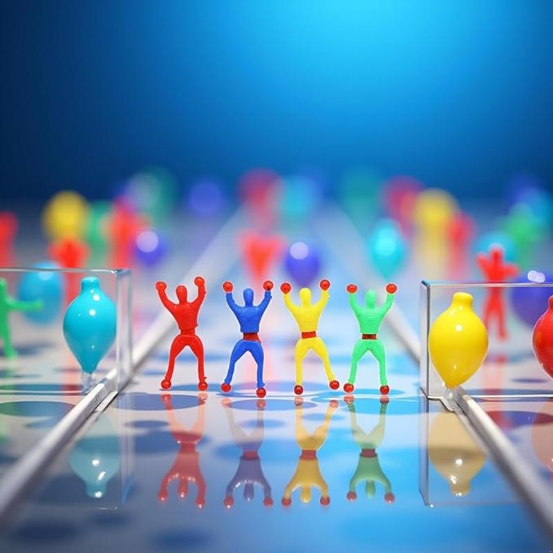 10/20/30 Stück Wandkletterer Kindergeburtstag Lustige Spielzeuge Neuheit Klebrige Wand Weihnachtsüberraschungsgeschenke Erwachsene Klebrige Lustige Geschenke